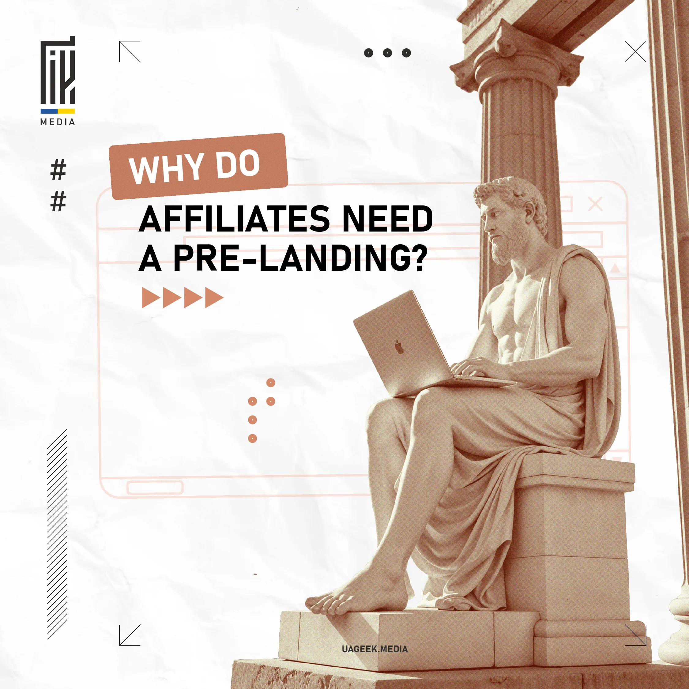 Why do affiliates need a pre-landing?