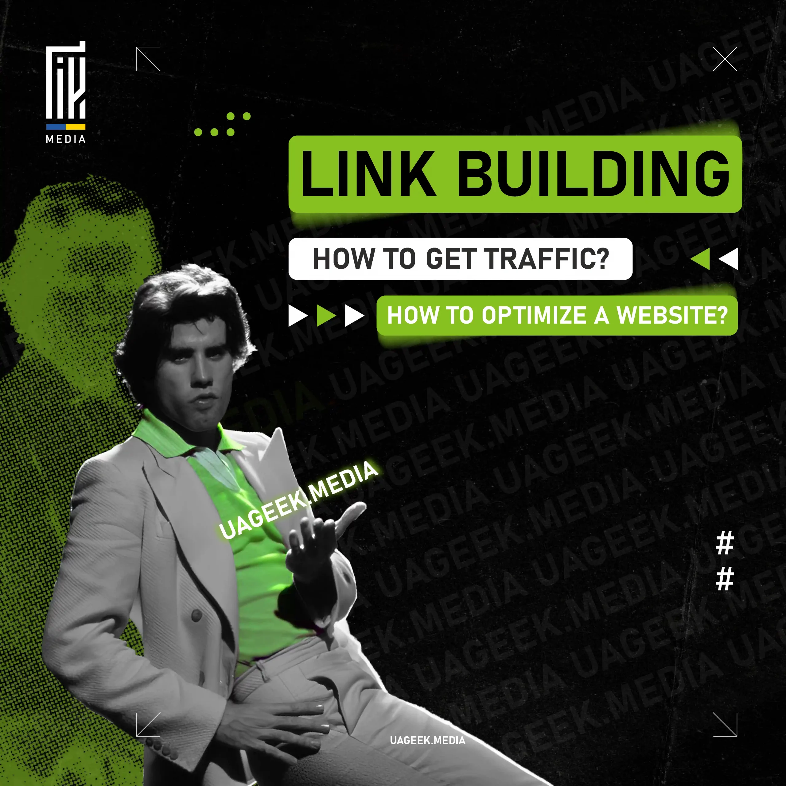 How to optimize a website and get traffic through link building?