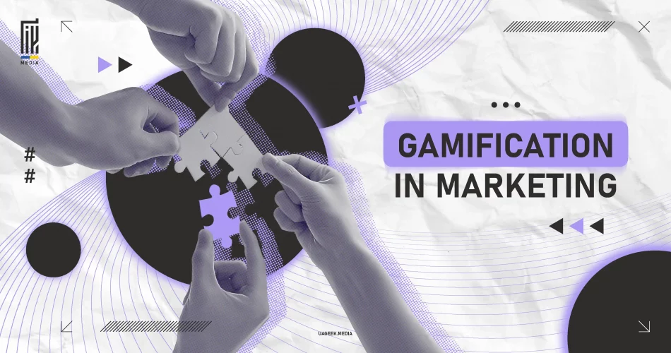 Gamification in marketing - hands assembling a puzzle to illustrate interactive advertising and its impact on brand engagement.